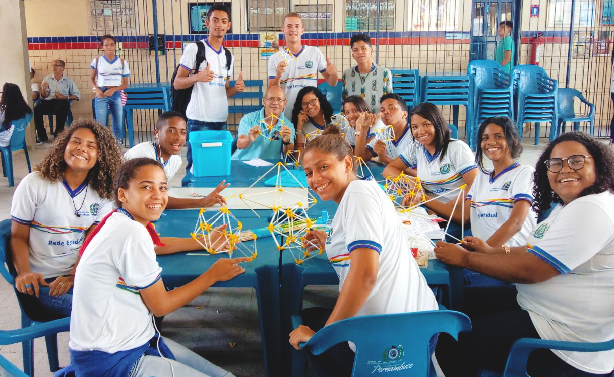 Alunos do EREM Joaquim Távora. Foto: Paulo Alexandre