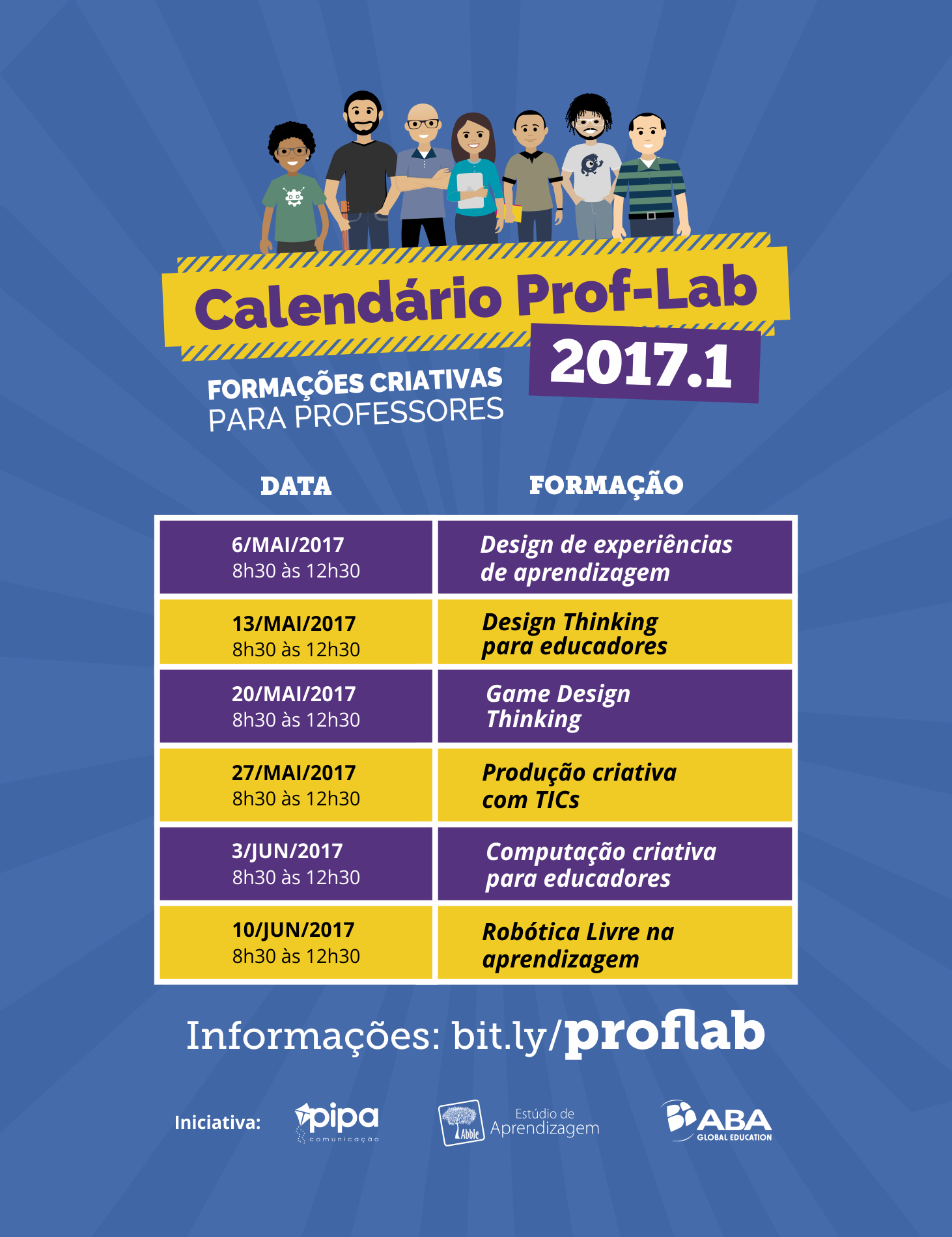 Calendário Prof-Lab 2017.1