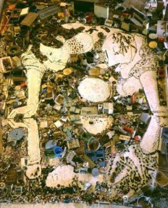 Narciso, d’ après Caravaggio Vik Muniz ( Brasil, 1961)