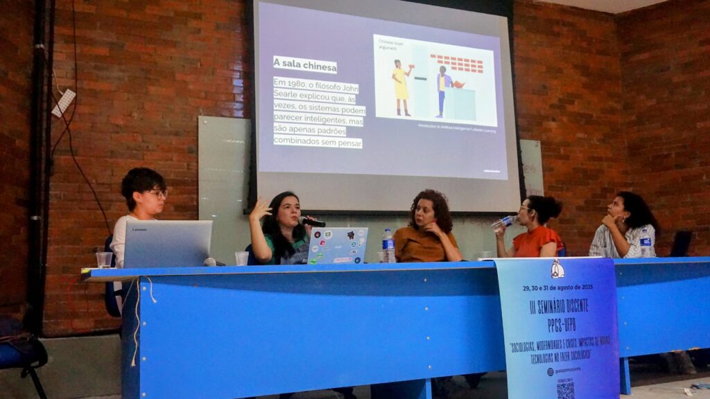 III Seminário Discente PPGS/UFPB. O que (des)aprendi stalkeando a inteligência artificial
